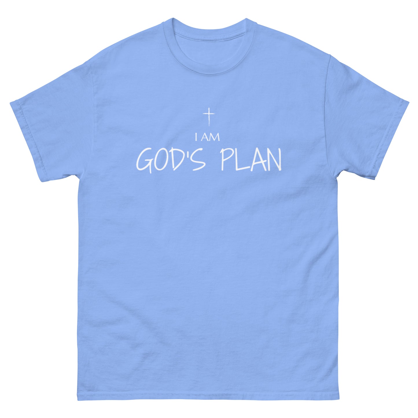 I Am God's Plan Tee | Solid Dark